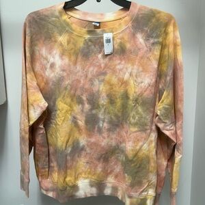 Old Navy Multicolor Tie-Dye Sweatshirt